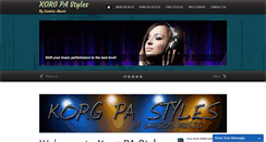 Desktop Screenshot of korgpastyles.com