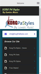 Mobile Screenshot of korgpastyles.com